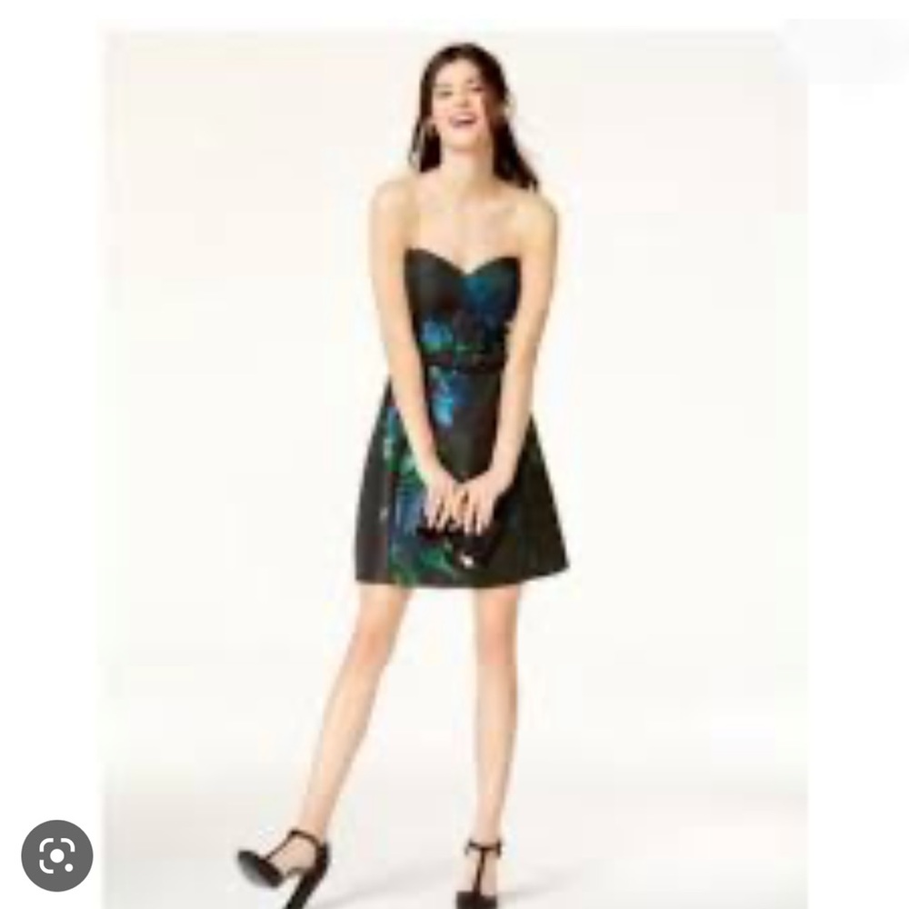 Say Yes To The Dress From TLC Juniors Strapless Cocktail Mini Dress NWT
